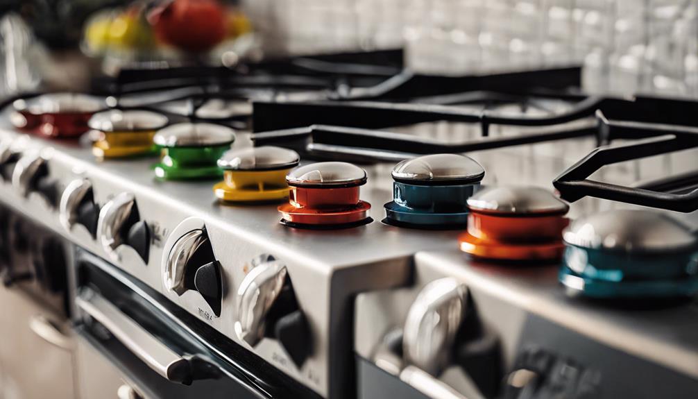 gas stove safety knobs