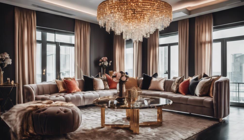 glamorous decor with flair