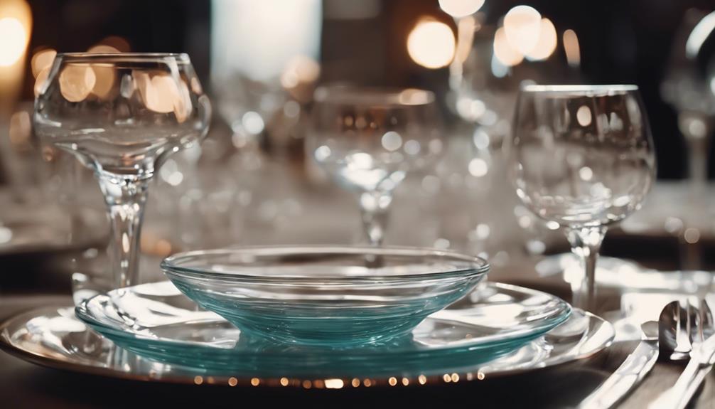 glass tableware care guide