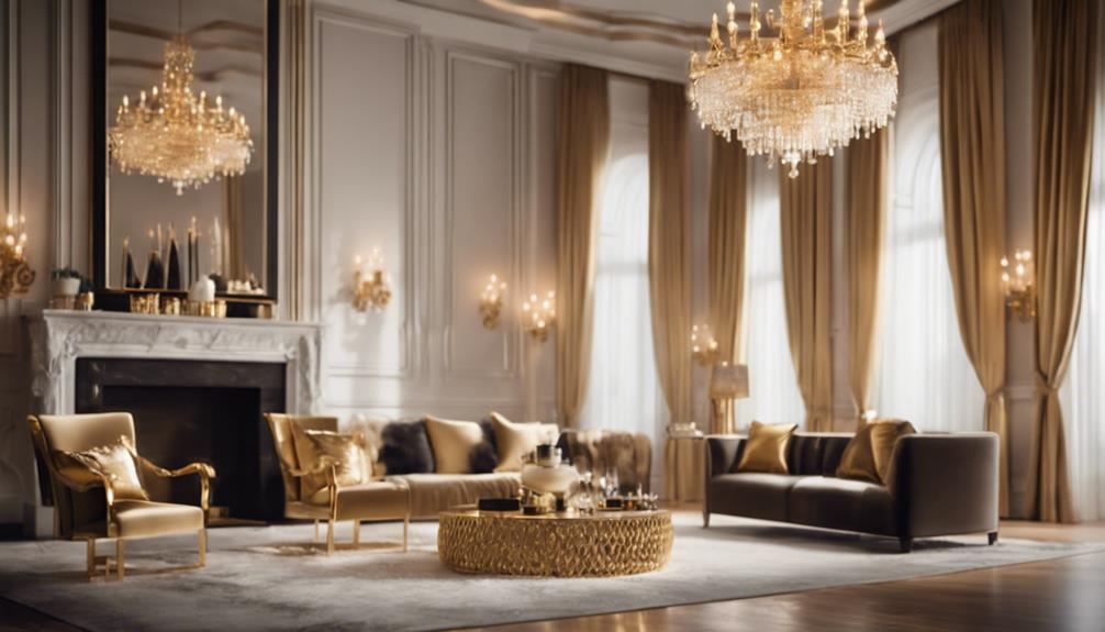 golden touch for interiors