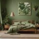 green bedroom design ideas