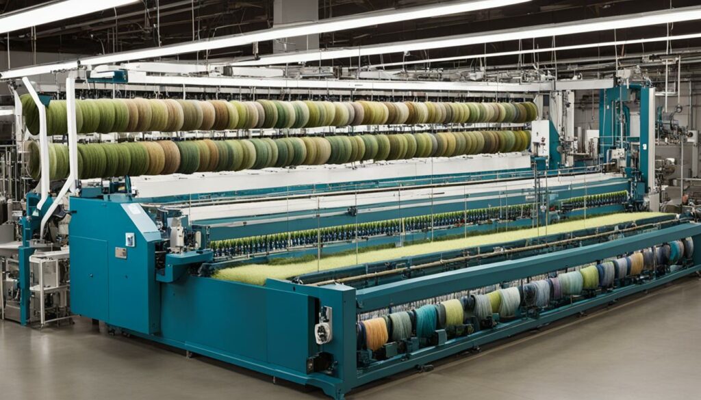 grindle yarn manufacturing process