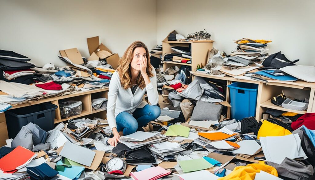 handling decluttering during busy or stressful times
