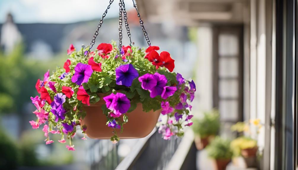 hanging basket flower guide