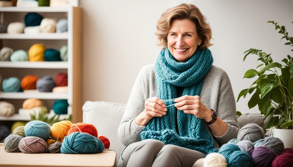 health benefits of knitting
