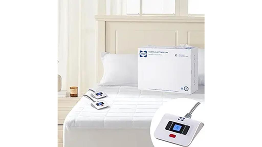 heated king size electric mattress