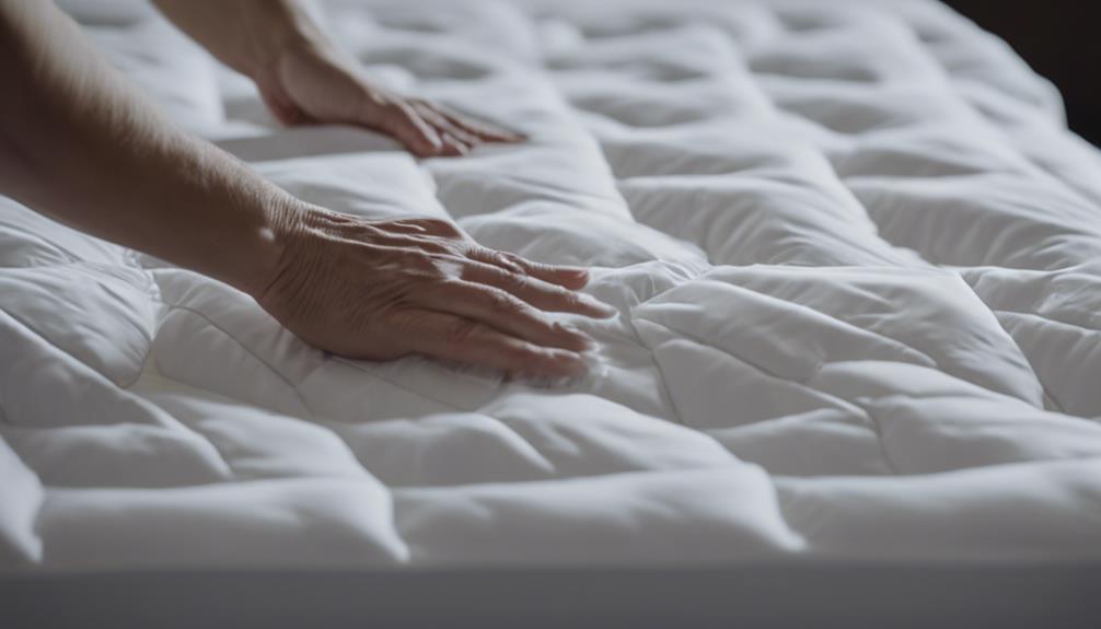 heated mattress pad care