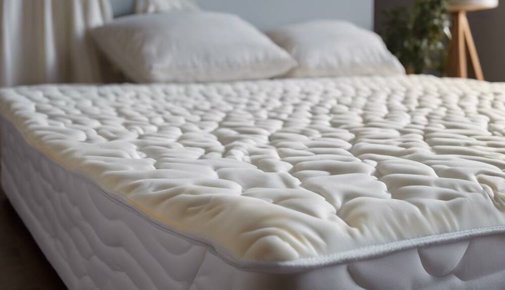 heated mattress pad placement