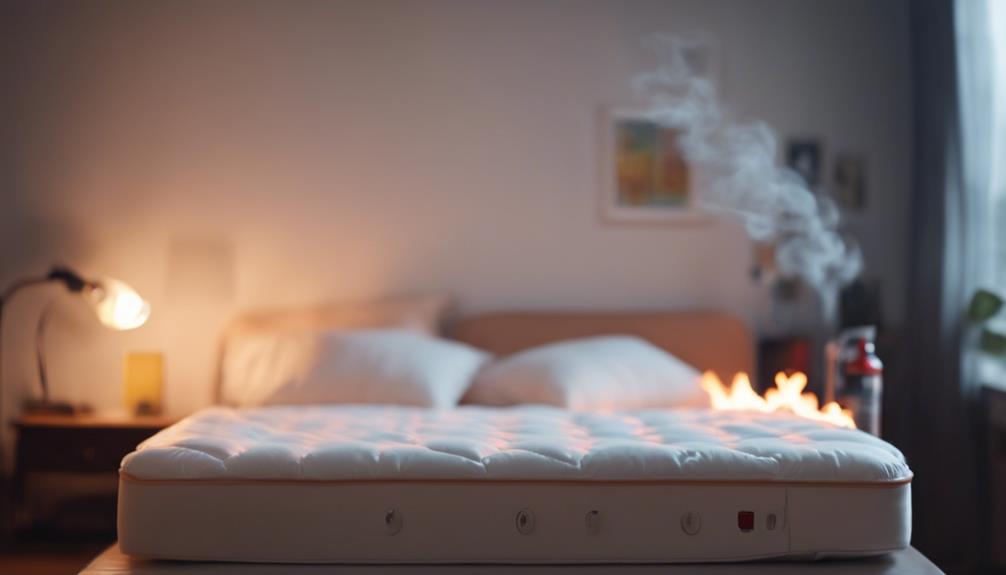 heated mattress pad precautions