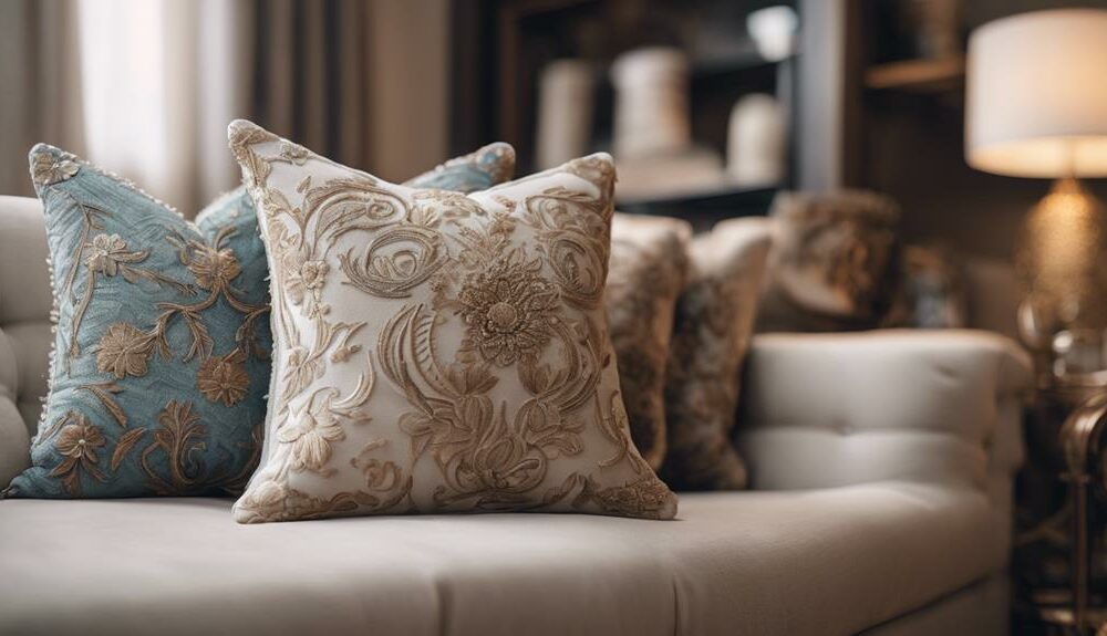 high cost of throw pillows
