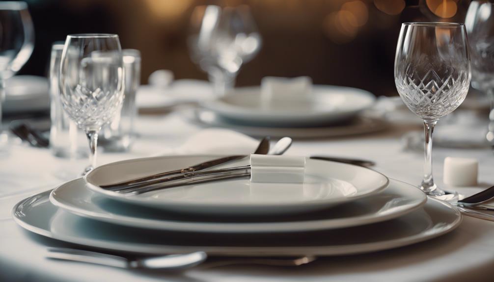 hospitality industry tableware essentials