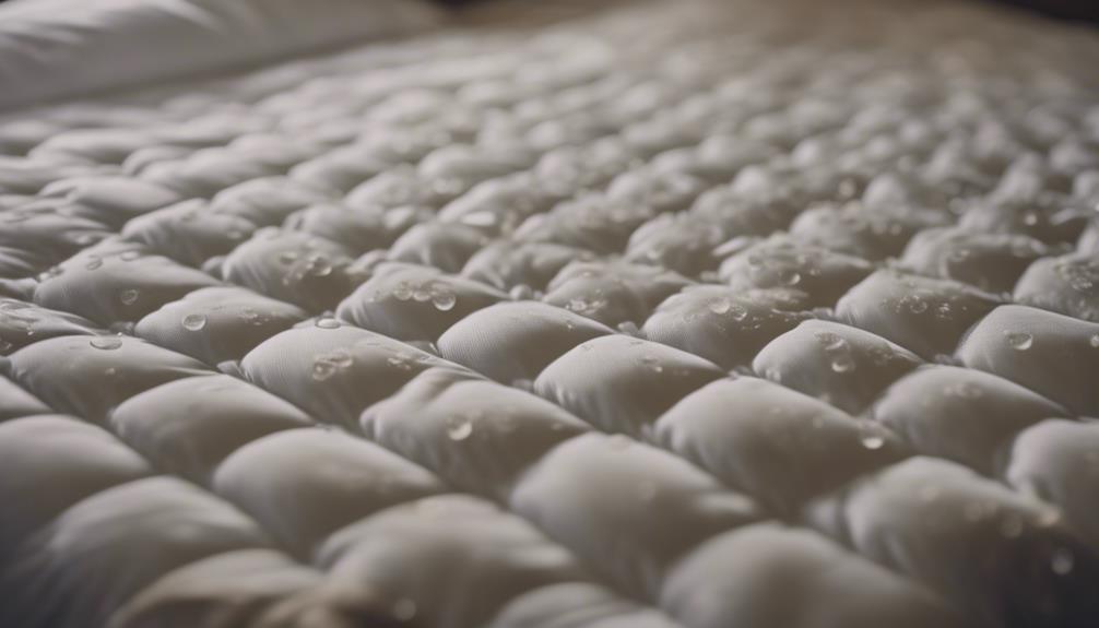 identifying mattress pad smell