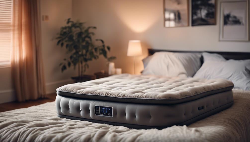 inflatable mattress warmth benefits