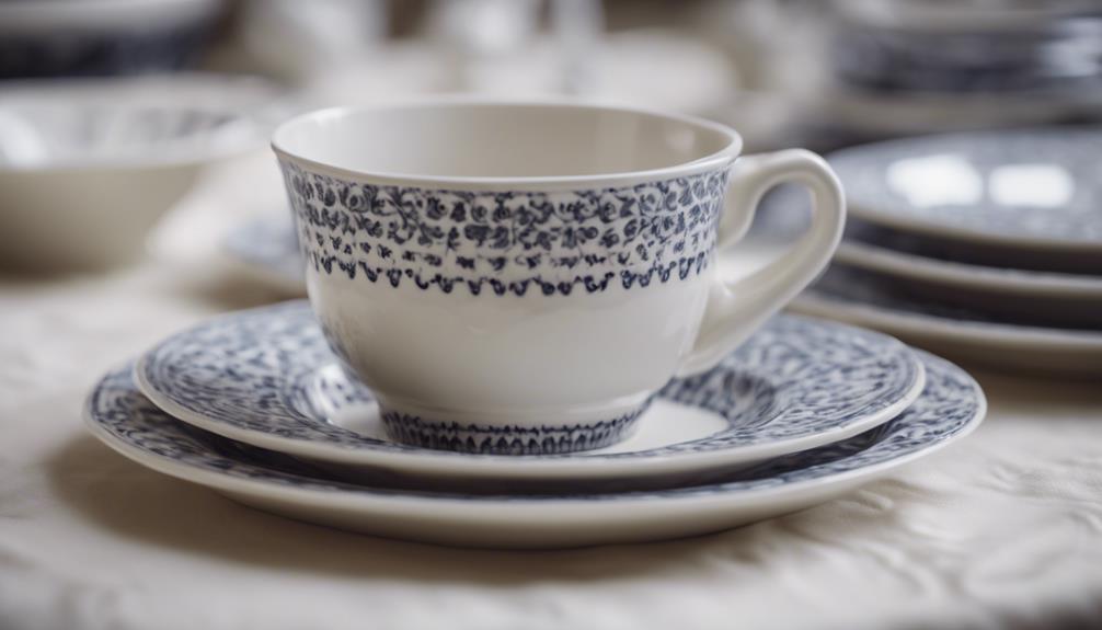 ironstone tableware history overview
