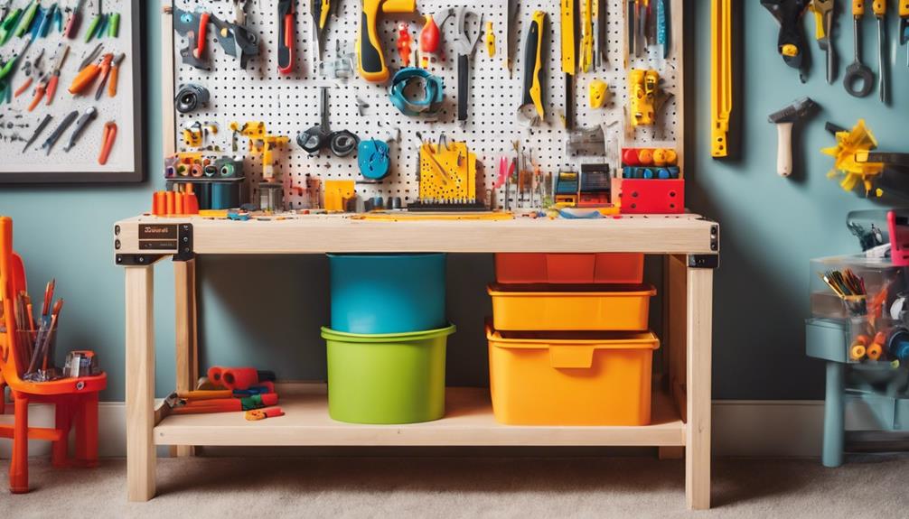 kid friendly workbench options