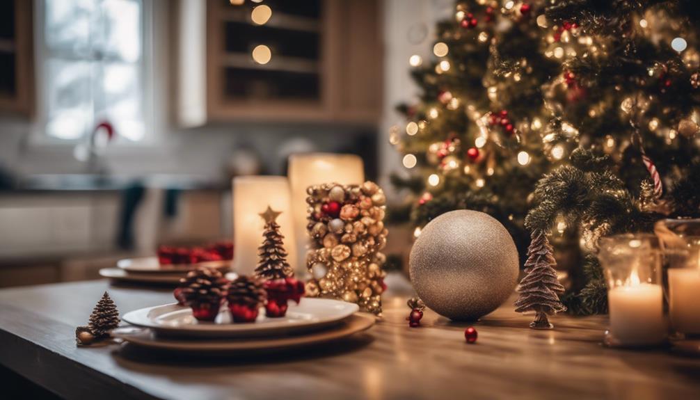 kitchen christmas decor tips