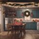 kitchen winter wonderland decor