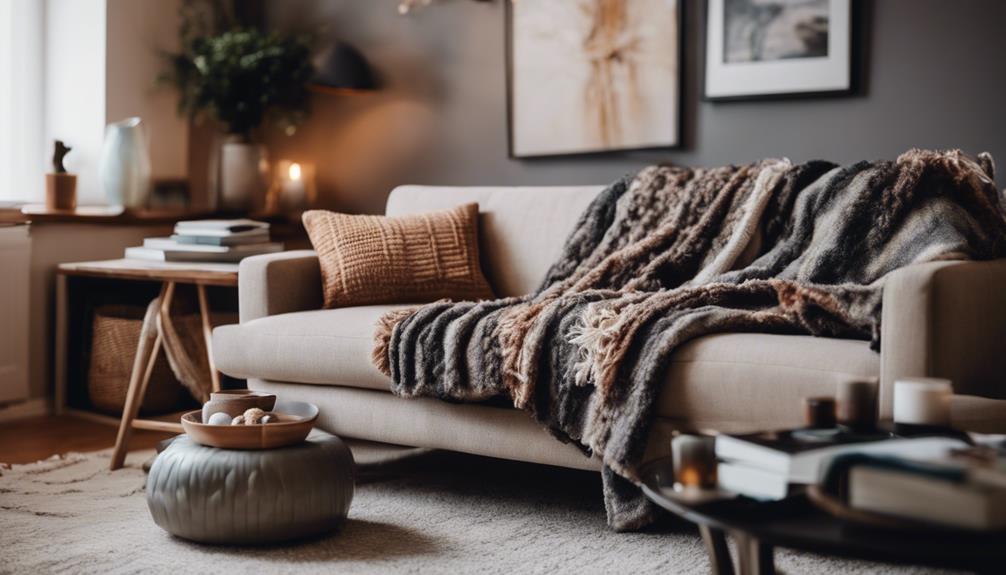 layering blankets adds warmth