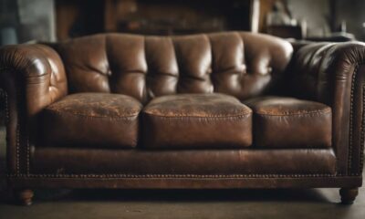 leather couch restoration products