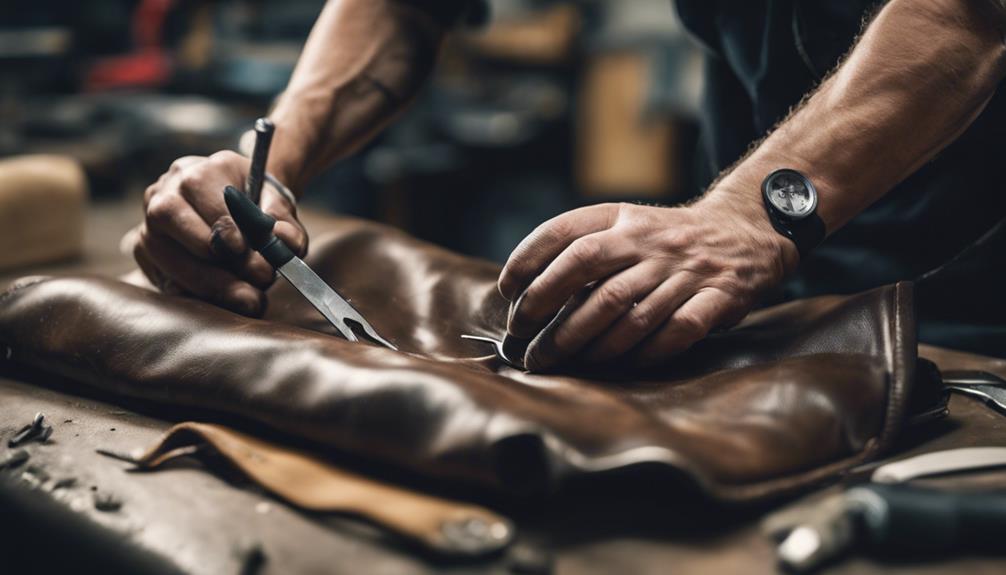 leather repair expertise offered