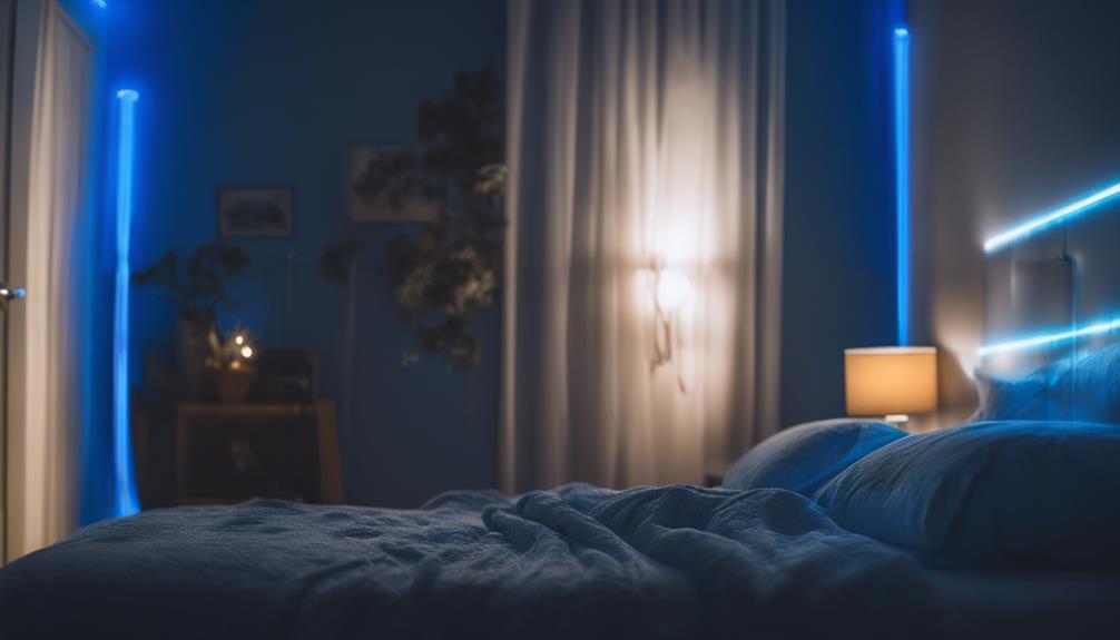 led lighting affects sleep