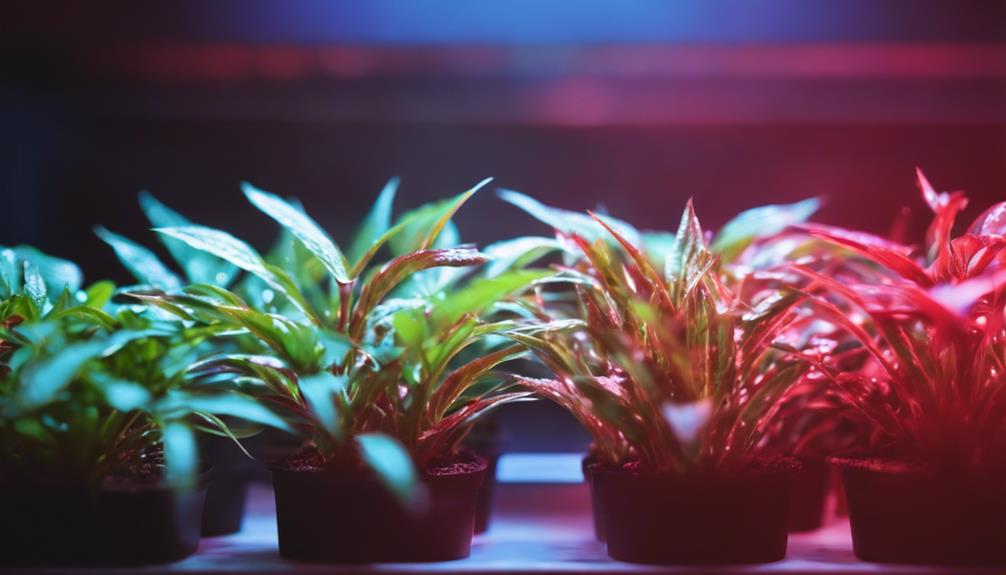 light s effect on plants