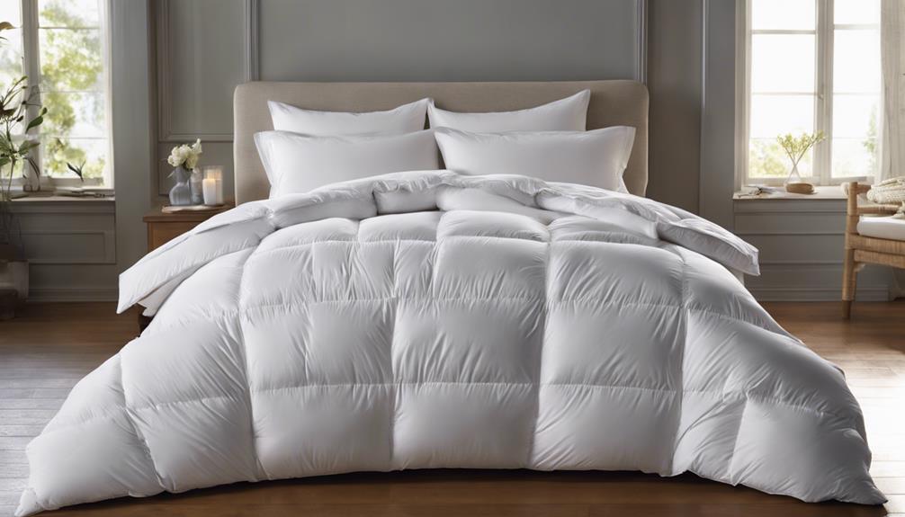 lightweight down comforters for summer