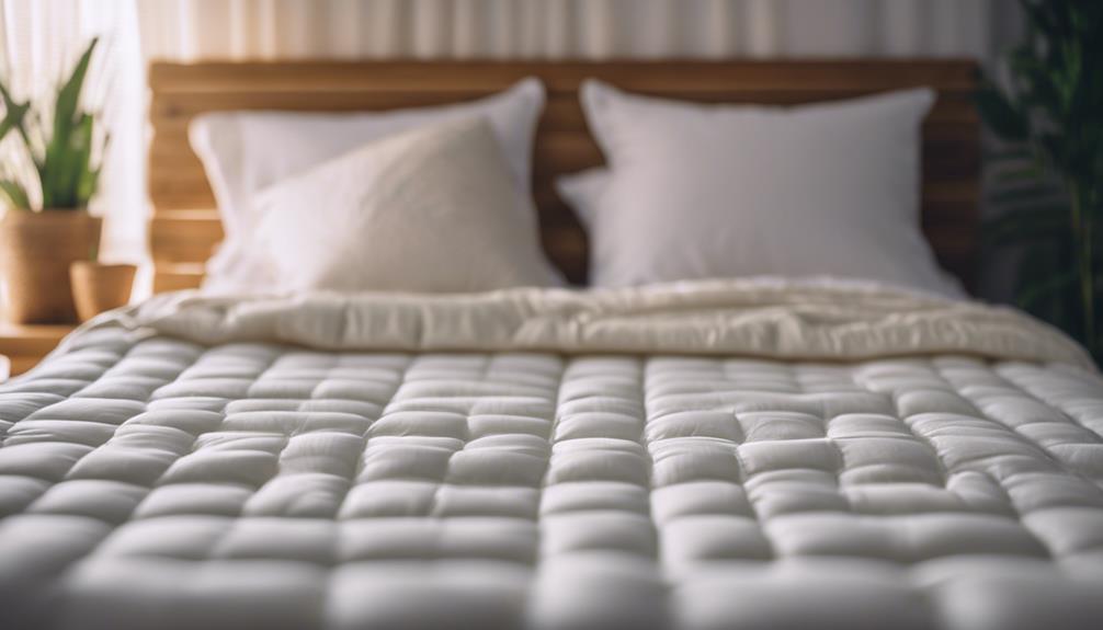luxurious bamboo mattress pads