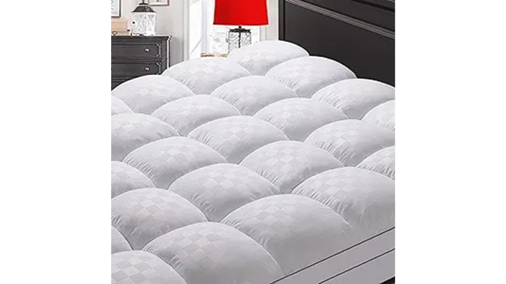 luxurious cooling mattress topper
