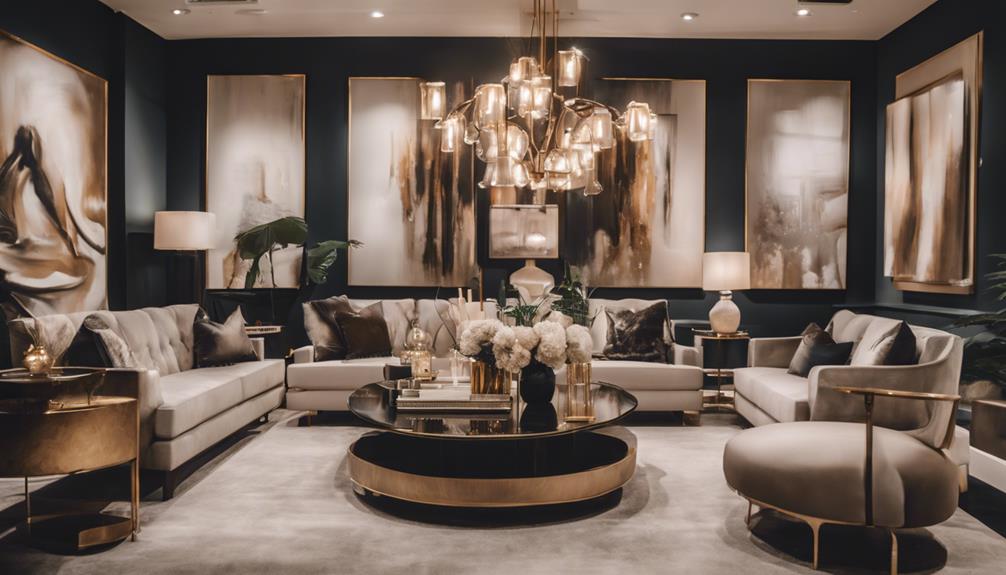 luxurious furniture shopping experience