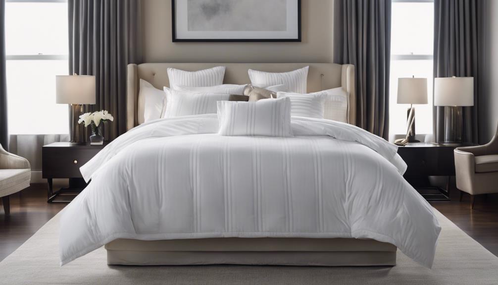 luxurious hilton comforter design