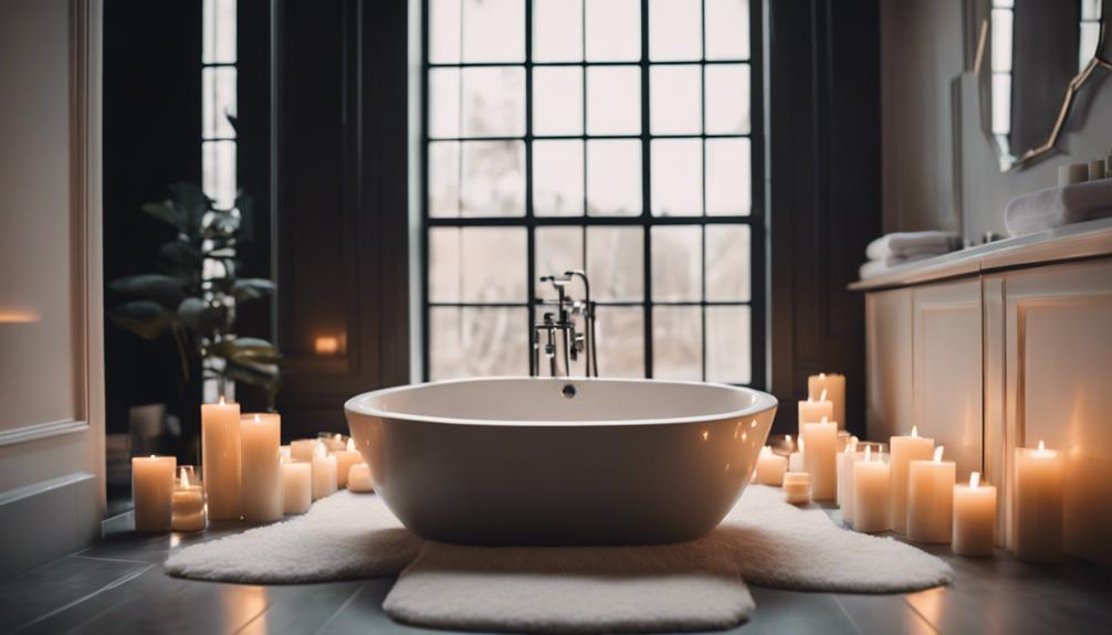 luxurious soaking tub selection