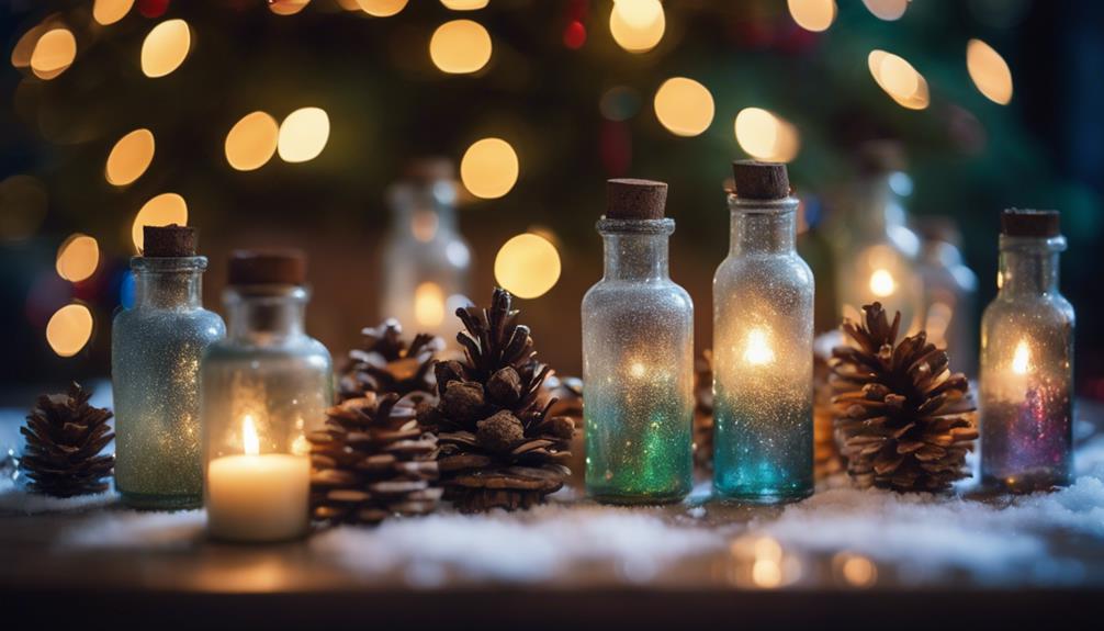 magical holiday decorations and festivities