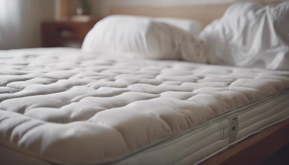 mattress pad cleaning frequency