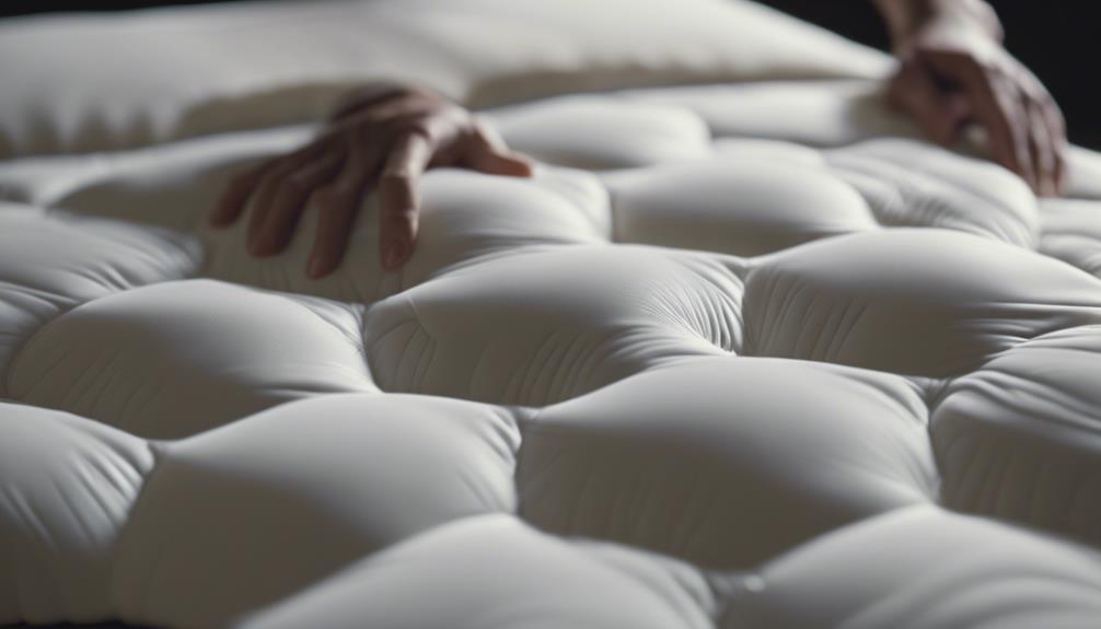 mattress pad for back