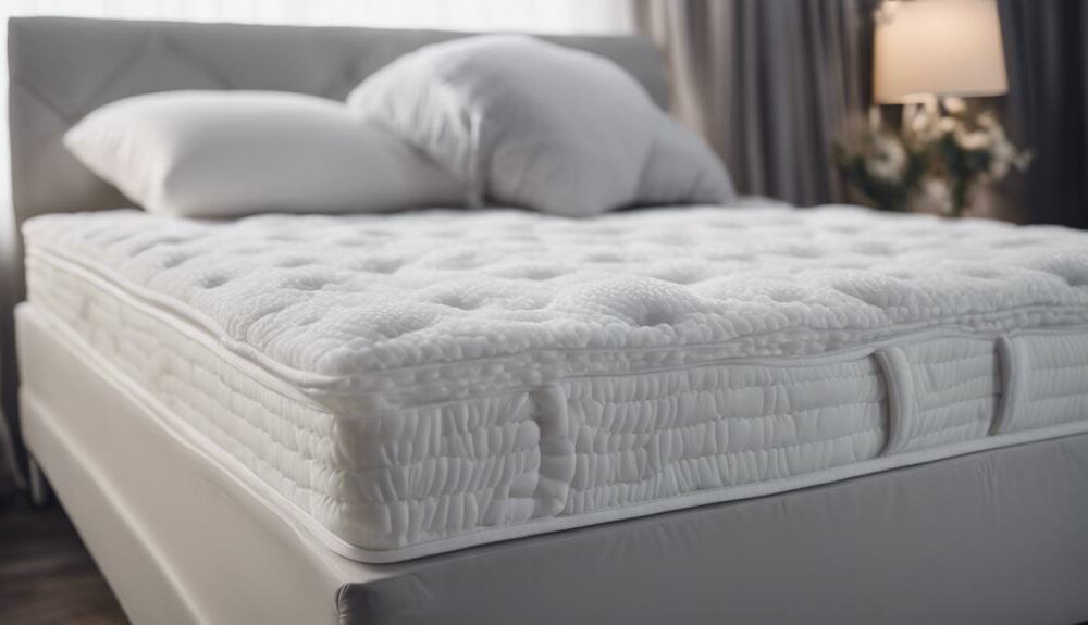 mattress topper on adjustable bed