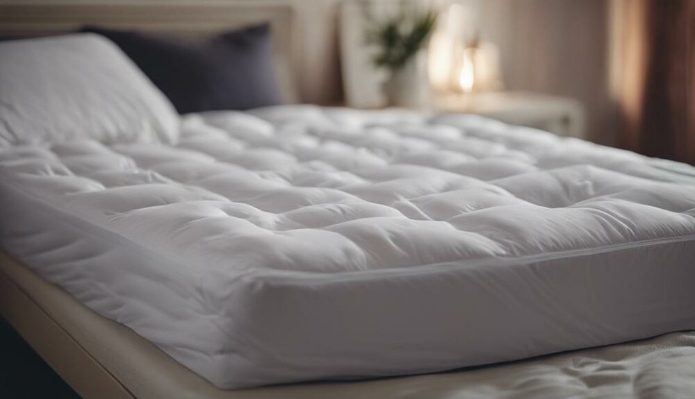 mattress topper under sheet