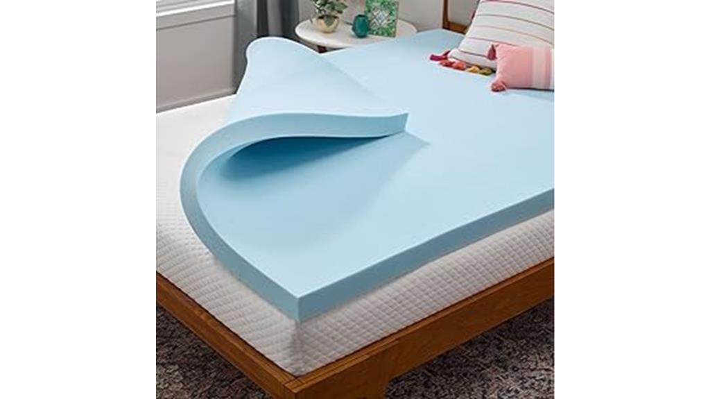 memory foam mattress topper