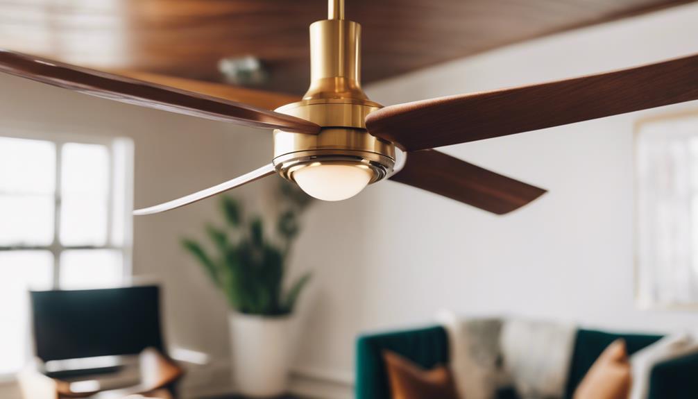 mid century modern ceiling fans