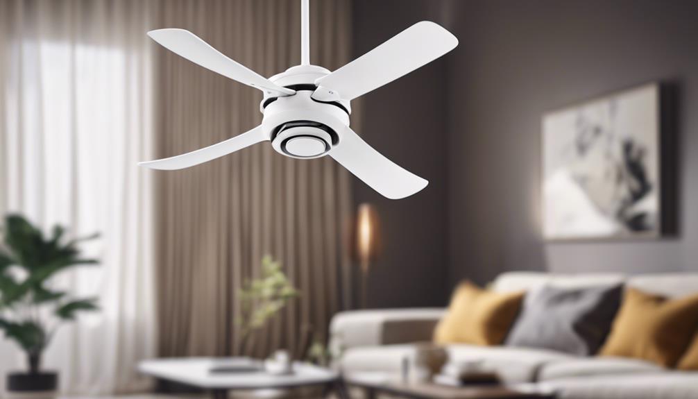 mini ceiling fans for comfort