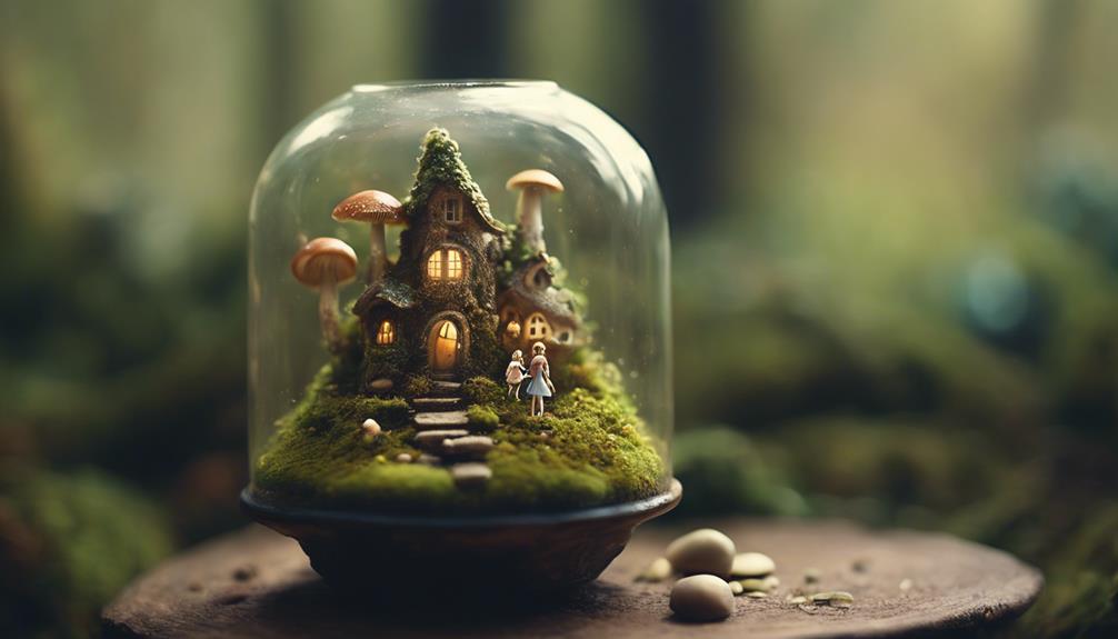 miniature figurine decorating ideas