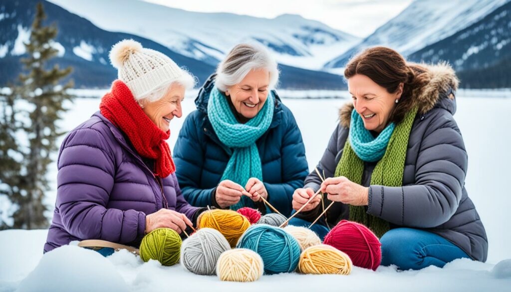 native Alaskan knitters