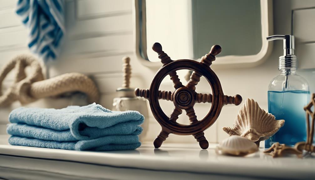 nautical bathroom accessories selection