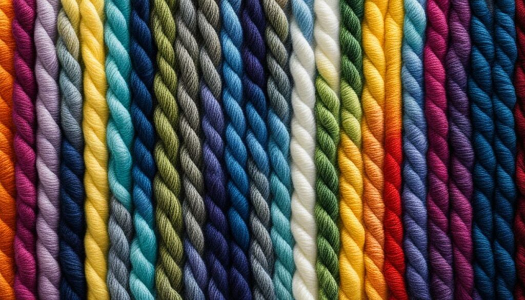 needlepoint yarn texture