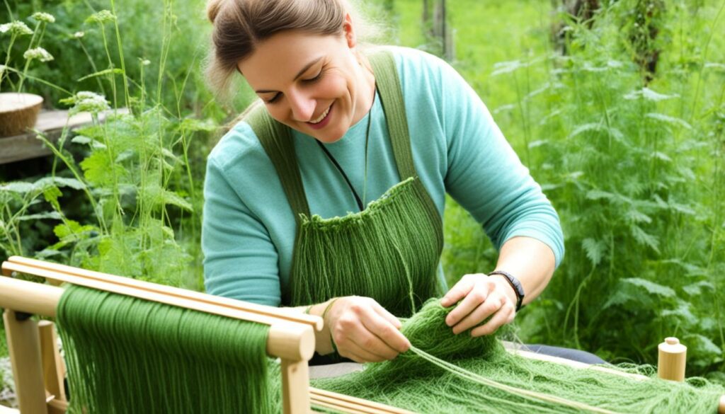 nettle yarn uses