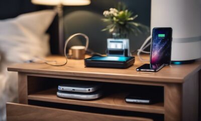 nightstand chargers for organized power