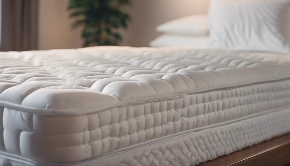 on mattress without sheets