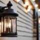 outdoor lighting fixture finishes