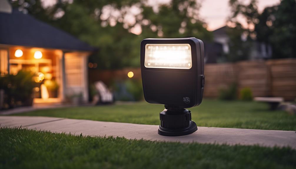 outdoor lighting sensor selection