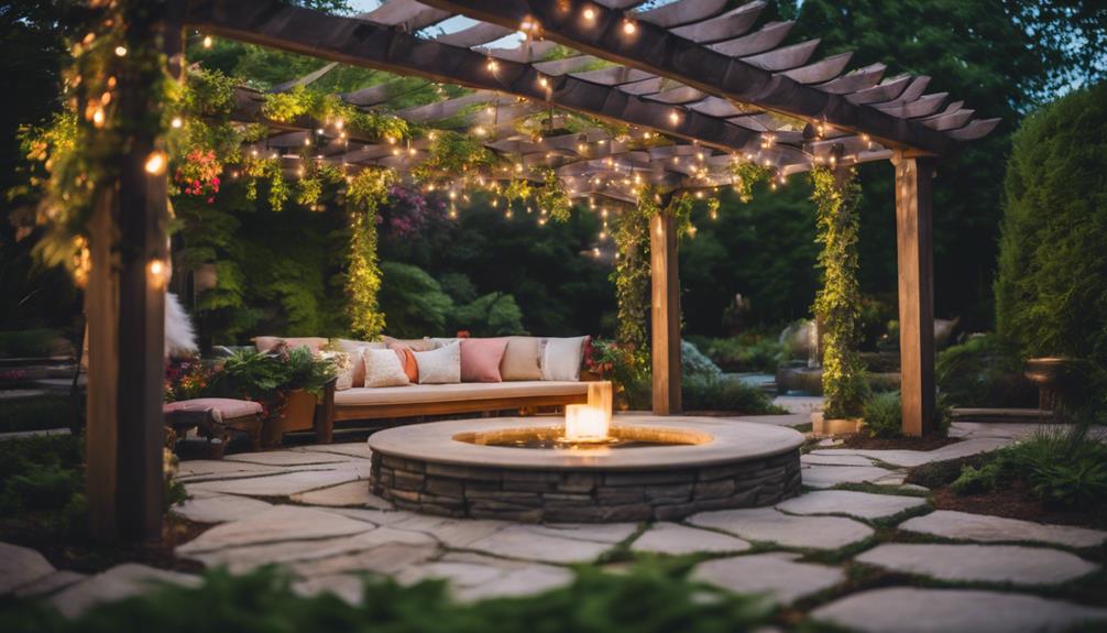 outdoor oasis with style